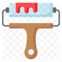 Paint Roller Drawing Icon