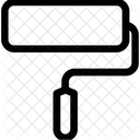 롤러 페인트 페인팅 아이콘