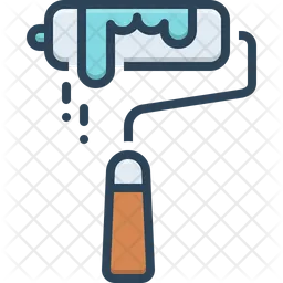 Paint Roller  Icon