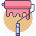 Paint Roller Paint Brush Painting Icon