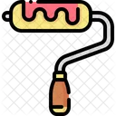 Paint Roller Home Repair Painter Icon