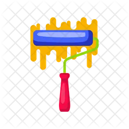 Paint roller  Icon