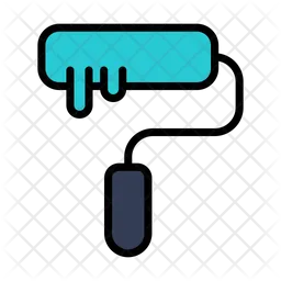 Paint roller  Icon