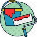 Paint Roller Painting Roller Icon