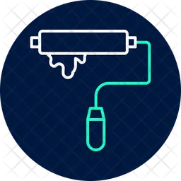 Paint roller  Icon