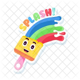 Paint Splash  Icon