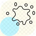 Paint Stain Minimal Outline Icon