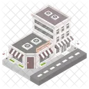 Building Architecture Paint Store Icon