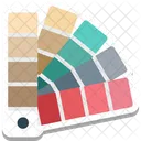 Paint Swatches Colour Sampler Colour Guide Icon