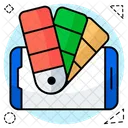 Paint swatches  Icon