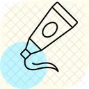 Paint Tube Minimal Outline Icon