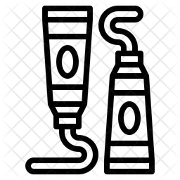 페인트 튜브  아이콘