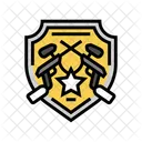 Badge Paintball Game Icon