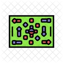 Field Paintball Game Icon