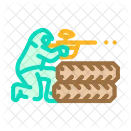 Paintball Game  Icon