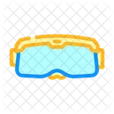 Goggles Paintball Game Icon