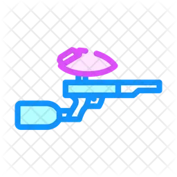 Paintball Gun  Icon