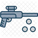 Paintball Gun Sport Icon