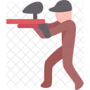 Paintball Man  Icon