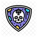 Paintball Team Badge Icono