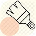 Paintbrush Minimal Outline Icon