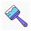 Paintbrush Construction Tool Icon