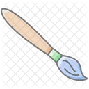 Paintbrush Awesome Lineal Color Icon Icon