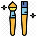 Paintbrushes  Icon