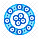 Painted Clay Plate Icon