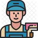 Painter Worker Occupation Icon