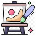 Painting Canvas Art Icon
