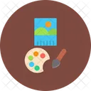 Paint Art Brush Icon