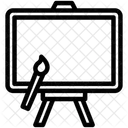 Art Brush Canvas Icon