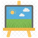 Painting Scenery Painting Field Icon