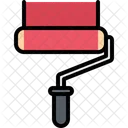 Paint Roller Building Icon