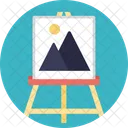 Scenic Painting Canvas Icon