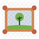 Painting Art Frame Icon