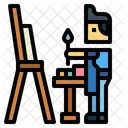 Painting Artist Drawing Icon