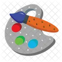 Painting Paint Brush Palette Icon