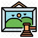 Painting Auction  Icon
