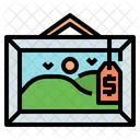 Painting Auction  Icon