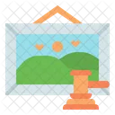 Painting Auction  Icon