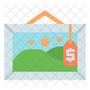 Painting Auction  Icon