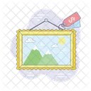 Painting Bid Painting Auction Painting Price Icon