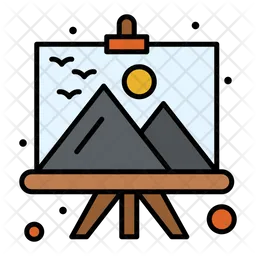 Painting Board  Icon