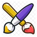 Painting Brushes  Icon