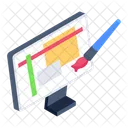 Painting Canvas  Icon