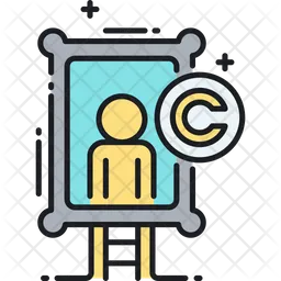 Painting Copyright  Icon