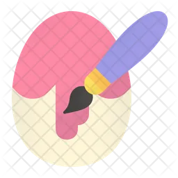 Painting Egg  Icon