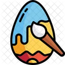 Easter Painting Egg Easter Day Icon